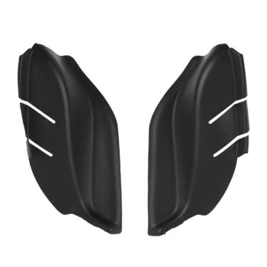 Imagem de ELSOON 7AA47RXFAA 7AA46RXFAA lado esquerdo e direito envoltório de para-brisa dianteiro guarnição de canto limpador lateral capa dobradiça do motor painel decorativo de ventilação compatível com Jeep