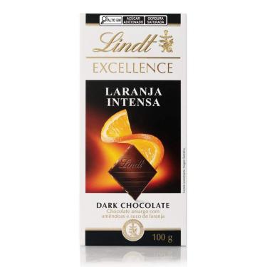 Imagem de Barra de Chocolate Lindt Excellence Barra Dark Laranja 100g