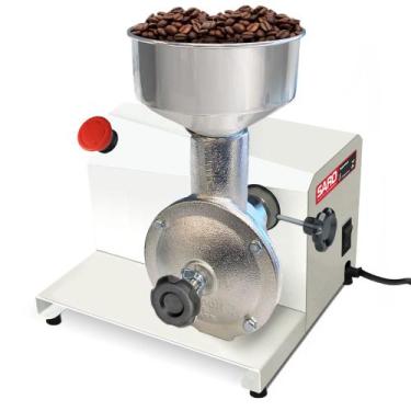Imagem de Moedor Elétrico Industrial de Café e Grãos Secos Moinho Bivolt Saro
