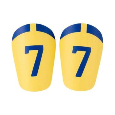 Imagem de Mini Protetor De Caneleira De Futebol Leve, Resistente Ao Desgaste, Ab