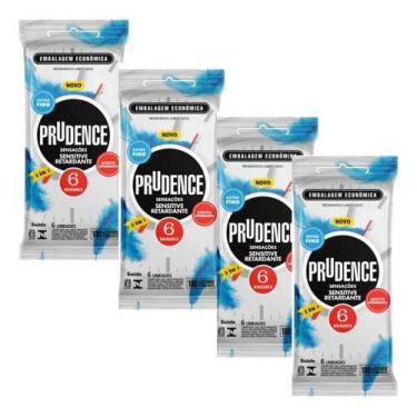 Imagem de Camisinha Prudence 52mm Extra Fina Efeito Retardante 24 Und