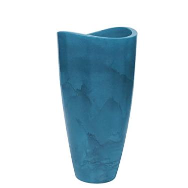 Imagem de Vaso Copacabana Alto 40 X 80 Cm Antique Azul Vasart