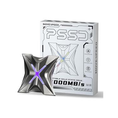 Imagem de SSD portátil MOVE SPEED RX20 2 TB USB-C 3.2 Gen 2x2 2000 MB/s