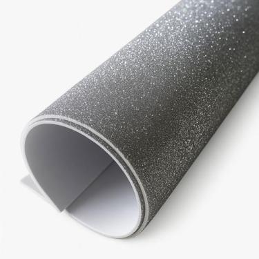 Imagem de Pacote com 5 Placas de Eva Emborrachado com Glitter 40x60cm - Leonora,