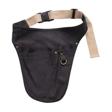 Imagem de Stgfyxgs Cinto de Ferramentas, Bolsa de Ferramentas, de Trabalho Ajustável Portátil, Bolsa de Ferramentas para Faz-tudo, Encanador, Carpinteiro, Jardin, Preto, Tamanho real