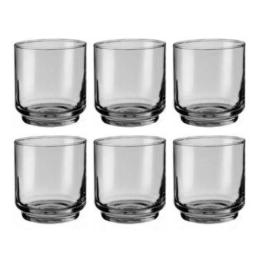 Imagem de Conjunto 6 Copos Baixo Drink Vidro Jerico 295Ml - Class Home