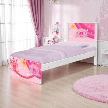 Imagem de Cama Juvenil Zap Carruagem Castelo com Colchão - Mais de Casa