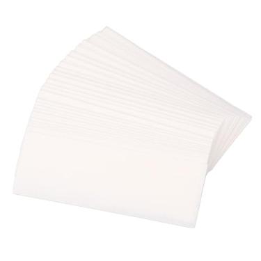 Imagem de Papel de limpeza de saxofones de madeira absorvente de papel algodão neutro de algodão 100pcs para clarinete de saxofone Manutenção de instrumentos de oboé