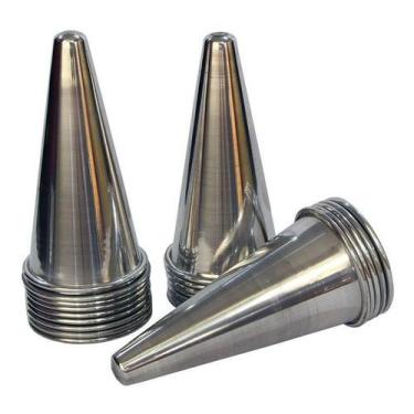 Imagem de Kit 30 Cones 14cm Para Produção De Pizza Cone Gastrobel
