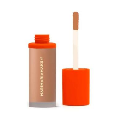 Imagem de Base e corretivo velvet skin mari maria matte cor caramelo