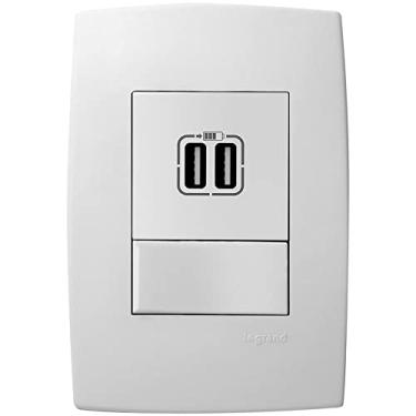 Imagem de CARREGADOR 2X USB 3000MA 4X2 BRANCO - PIALPLUS - PIAL - 615089