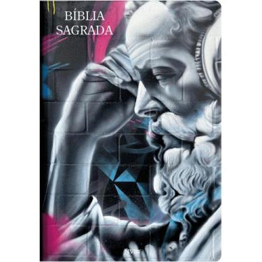Imagem de Bíblia Sagrada  Evangelismo  NVI  Brochura no Banquinho - Geográfica