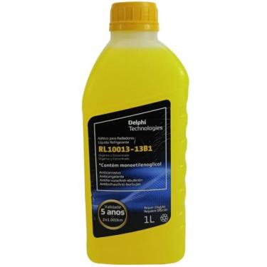 Imagem de Rl10013 - Aditivo Radiador Amarelo 1L - Universal Concentrado - Delphi