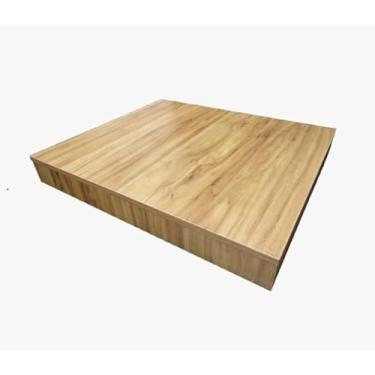 Imagem de Tampa de Proteção Cooktop 5 Bocas Madeirado Grande em MDF 48x85cm Arrigo Móveis