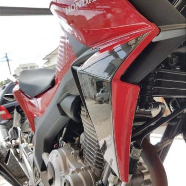 Imagem de Protetor Adesivo Carenagem Lateral Compatível Cb Twister Resinado - Cr