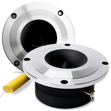 Imagem de Super tweeters, Bullet Tweeters para áudio automotivo, super tweeters de alumínio de alta compressão 400 watts, par, Bonchizia-802