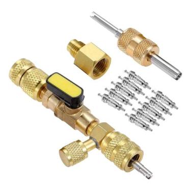 Imagem de Ferramenta de instalação de núcleo de válvula para portas R404A R134A 