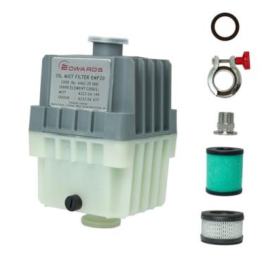 Imagem de Filtro de névoa de óleo KF25 Ports Edwards EMF20, serve para bombas de vácuo RV12, E1M18, E2M18, A462-29-000