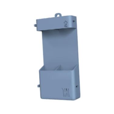 Imagem de Ｂｅｓｇａ Suporte de parede para pauzinhos, suporte para talheres, organizador de armazenamento multiuso, de silicone para escova de dentes, Azul