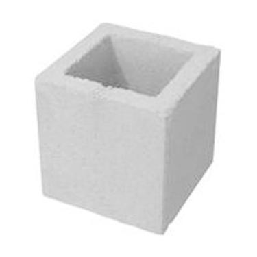 Imagem de Meio Bloco de Concreto Vedação - 14x19x19cm - VB BLOCOS