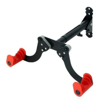 Imagem de Suporte Gancho de Parede Pendurar Bicicleta Bike Articulado Universal Ajustável Horizontal com Borrachas de Proteção Suporte até 25kg Supra Supply