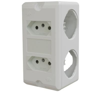 Imagem de Conjunto de 2 Tomadas de 20 Amperes Poliwetzel PVC - E017212055 - WETZEL