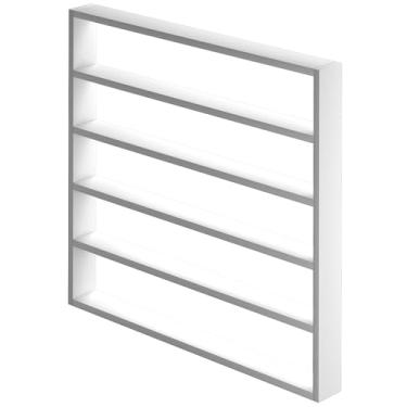 Imagem de Nicho Expositor Organizador 200 Esmaltes Mdf Resistente 15mm Branco