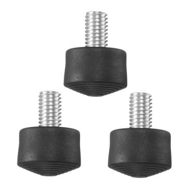 Imagem de PATIKIL Ponta de borracha para pés, universal antiderrapante, rosca M8, pontas de pé de tripé de borracha para monopé, peças de reposição projetadas em superfície lisa e irregular (28 x 21 mm) - 3