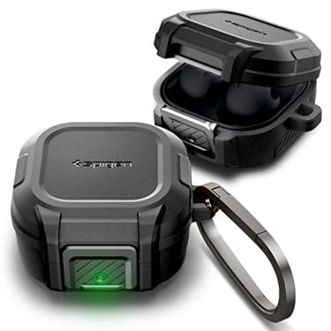 Imagem de Spigen Lock Fit Projetado para Galaxy Buds2 Pro Case (2022) / Galaxy Buds Pro (2021) / Galaxy Buds 2 (2021) / Galaxy Buds Live (2020) - Preto