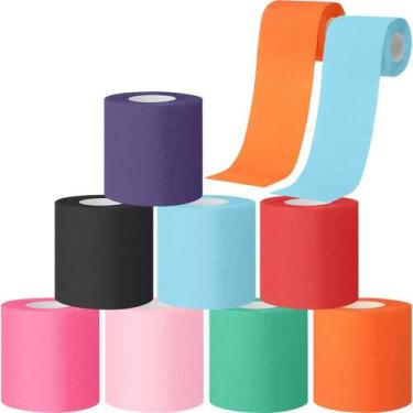 Imagem de Papel higiênico colorido Gilprop Multicolor 8 Rolls Gift