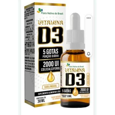 Imagem de Vitamina K2 D3 2000 Ui 80Ug Mk7 Gotas 20Ml - Flora nativa