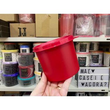 Imagem de Tupperware Redondinha 500 ml - Cor Vermelha