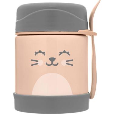 Imagem de Pote Térmico com Talher Gumy Pêssego 320ml Buba