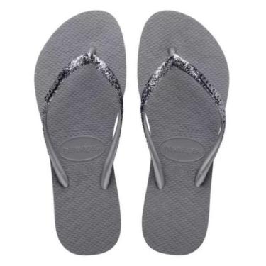 Imagem de SANDALIA FEMININO HAVAIANAS SLIM GLITTER II-Feminino