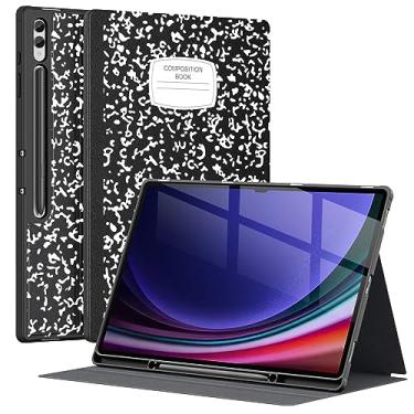 Imagem de Supveco Capa para Samsung Galaxy Tab S10 Ultra/Tab S9 Ultra/Tab S8 Ultra 14,6 polegadas com suporte para S Pen, [despertar/hibernar automaticamente], capa fólio com suporte com capa traseira de TPU