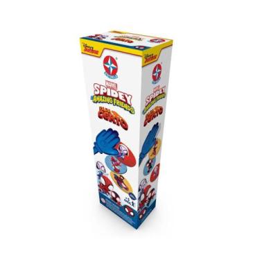 Imagem de Jogo De Tabuleiro Tapa Certo Spiderman Estrela Agilidade E Diversão In