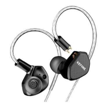 Imagem de HiFiGo Kefine Klean Fones de ouvido de alta fidelidade, 10 mm DLC Dynamic Driver IEM com bocais intercambiáveis e estrutura de cavidade dupla (Klean)