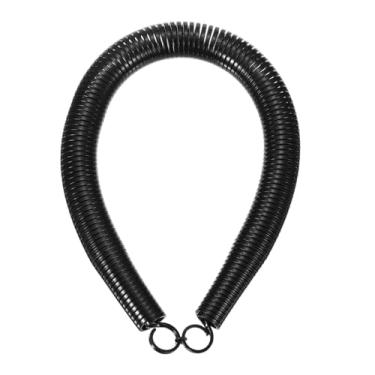 Imagem de HARFINGTON Dobrador de tubo de mola de PVC 26,8 mm OD 520 mm de comprimento tipo B mola de dobra de tubo para dispositivos de dobra de tubos em energia hidráulica doméstica, preto