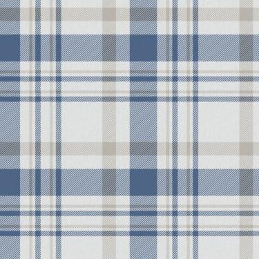 Imagem de Papel de Parede Hana Xadrez Azul 1906-2