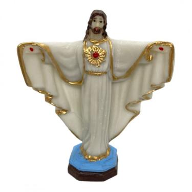 Imagem de Imagem Jesus Oxalá de Braços Abertos 8 cm em Resina
