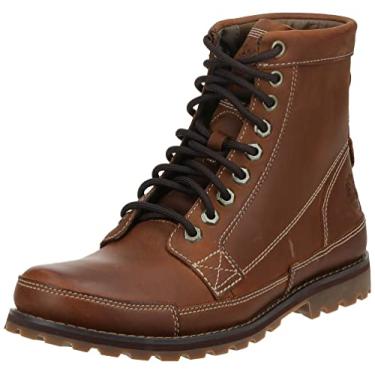 Imagem de Timberland Earthkeeper Bota masculina com cadarço de 15 cm, Nobuck marrom médio, 38