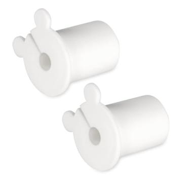 Imagem de Kit de roteamento de cabos para Starlink com orifício de parede de 2,5 cm, cabo de silicone para alimentação através de buchas de parede, bucha de alimentação de cabo para orifício de parede de 2,5 cm