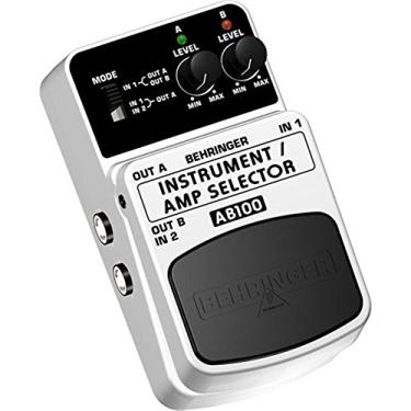 Imagem de Pedal seletor de amplificador ou instrumentos AB100 - Behringer