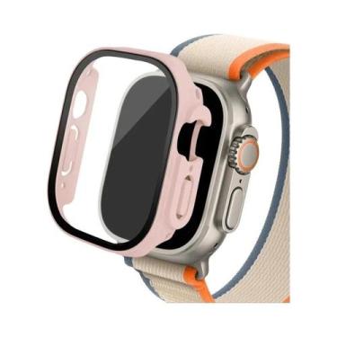 Imagem de Capa Para Apple Watch Ultra 2 De 49mm Com Protetor De Tela De Vidro Te