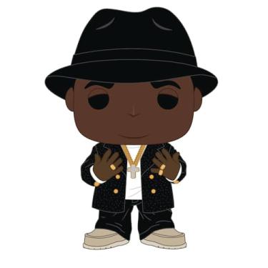Imagem de POP! ROCKS: BIGGIE - NOTORIOUS B.I.G. WITH FEDORA #512 – FUNKO