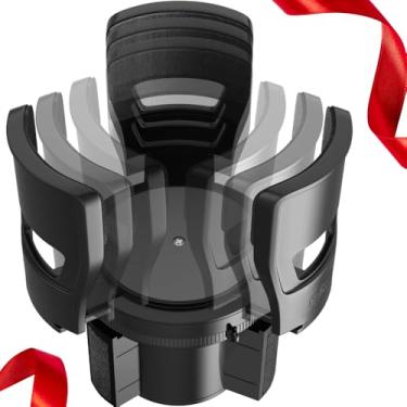 Imagem de GORILLA GRIP Expansor de suporte de copo de carro, mantém grandes copos de bebida seguros, expansor serve para Yeti, HydroFlask, Stanley garrafas de água grandes de 18 a 1,360 g, caneca de café