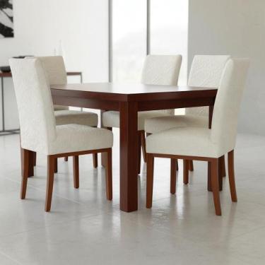 Imagem de Kit 8 Capas de Cadeira Prime Matelada Cozinha Decoração Luxo Casa Elás