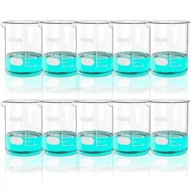 Imagem de Conjunto de copos de vidro OniLab Griffin Low Form 100mL 3.3 Borosilic