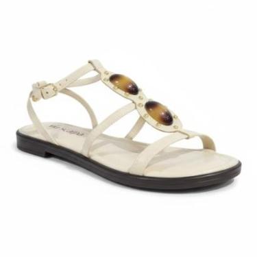 Imagem de Sandália Via Scarpa Rasteira Flat com Tira de Pedraria-Feminino