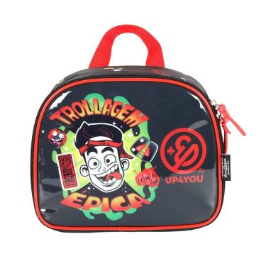 Imagem de Lancheira Infantil Escolar Térmica Enaldinho Trolagem Épica